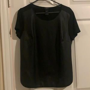 Ann Taylor Leather front top